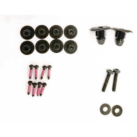 TRAILFX Hardware Kit For Trail FX Under Rail Bed Liners and Tailgate Liners PA01237